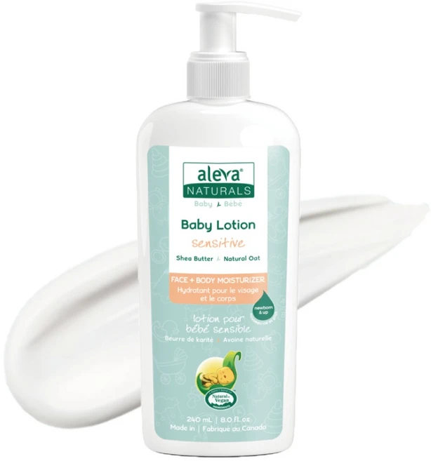 알레바 청정 캐나다 비건 유기농 천연 아기로션 베이비로션 유아로션 240ml, 1개 - 쿠팡
