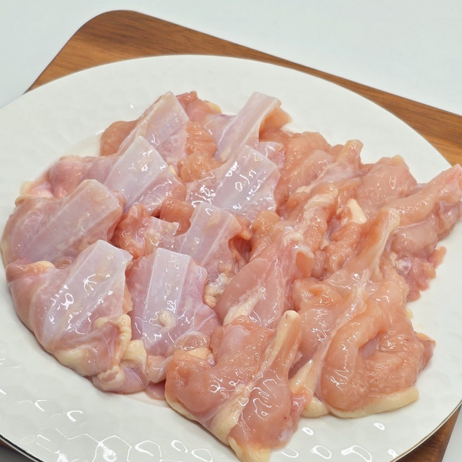 [컴닭] 닭안창살 삼각뼈가 붙어있어 쫄깃 오독 1kg 냉동, 1개