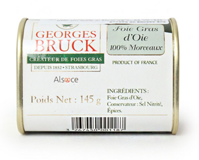 [조르주 브룩스] 푸아그라, 1개, 145g