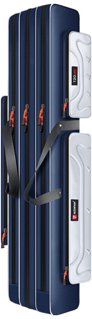 인어미남 다용도 대용량 바다 낚싯대가방 민물 낚시가방, 블루