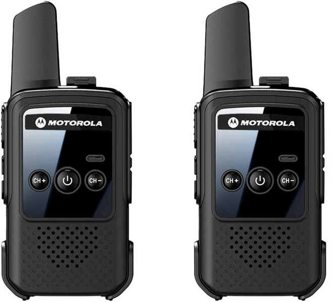 모토로라 업무용 생활무전기 초소형 디지털 워키토키 무전기 업소용 매장 식당 미용실, 2개, GP890
