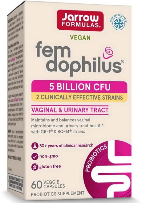 재로우 우먼스 펨 도피러스 유산균 캡슐, 60정, 1개 - 쿠팡