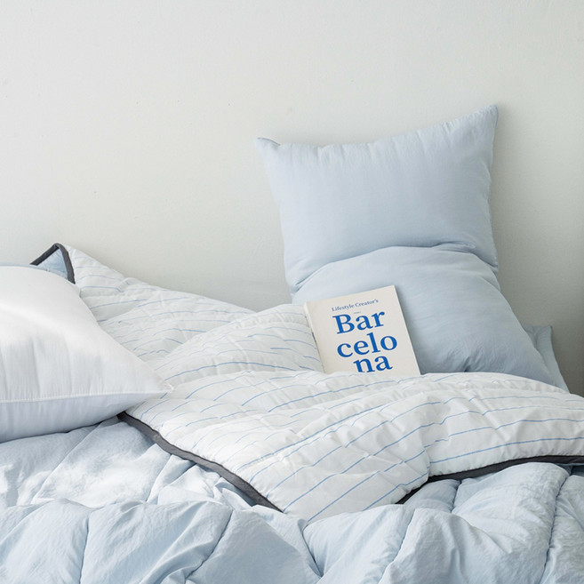 클라우드 알러지케어 저소음 간절기 차렵이불세트 AllergyGuard S/Q/K/CK 8컬러