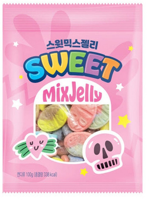 [더 스위트]스윗 믹스젤리 12개세트, 12개, 100g