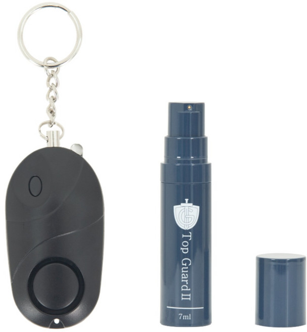 세이프코리아 엘리트 안심보호 호신용품 세트, 1세트, 블랙&블루