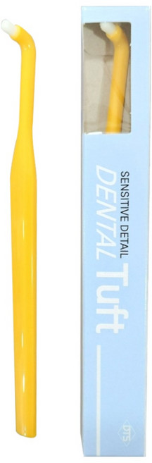 덴탈터프트 첨단칫솔 TR 짧은돔형 국산품, 1개입, 2개