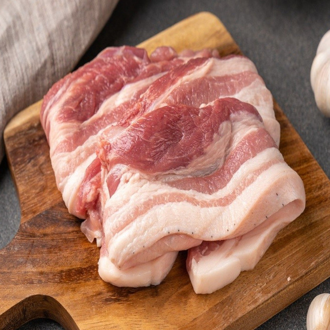 지리산흑돼지 오겹살 삼겹살 캠핑용, 500g, 1개