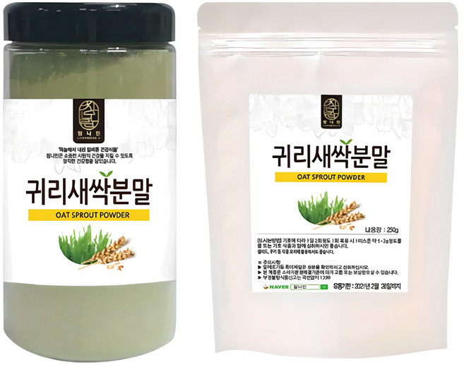 참나린 귀리새싹분말, 귀리새싹분말 실속200g, 1개