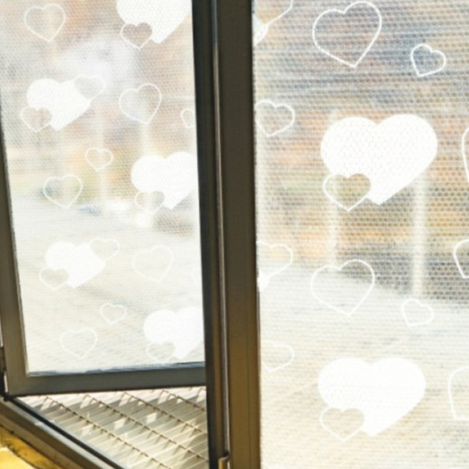 공장직영 뽁뽁이 에어캡 단열시트 단열뽁뽁이 대동프라스틱 창문뽁뽁이 창문단열뽁뽁이 단열에어캡 무늬뽁뽁이 그림뽁뽁이, 하트 흰