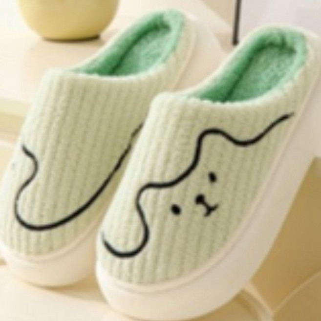 엔도리 겨울 푹신 따뜻한 방안 슬리퍼 털 실내화