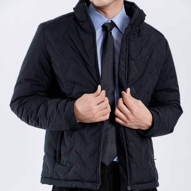 와우코지 남성 고주파 웰론 경량 엠보 퀄팅 패딩 점퍼 자켓 빅사이즈 골프