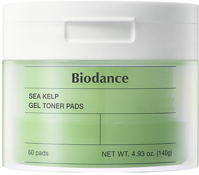 바이오던스 씨켈프 겔 토너 패드 140g, 1개, 60매입