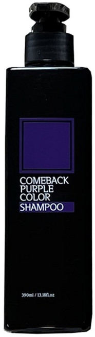 컴백 노옐로우 퍼플 탈색 애쉬그래이 보색샴푸, 1개, 390ml