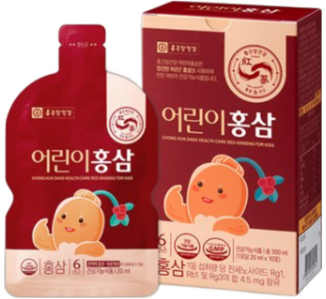 우리아이 성장면역영양제 어린이면역력 국내산 6년근홍삼 5중복합기능성 어린이홍삼 10포x3개 1박스 한달분 3~15세까지 SPT영양제, 30회분