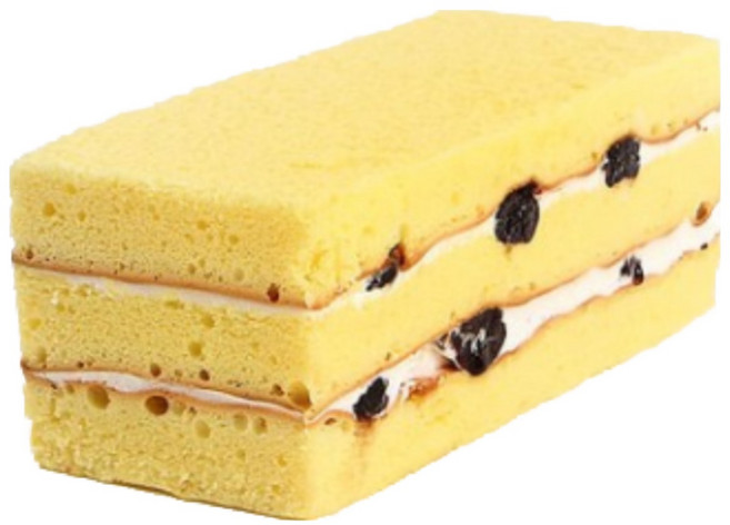 [옵스] 갸또 무쓸린 (반피스) 고급 수제 체리 구움과자 선물용 빵 그리오틴 케익, 1개, 200g