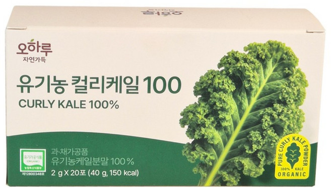 오하루 유기농 컬리케일 100 (1박스) 2g x 20포, 1박스