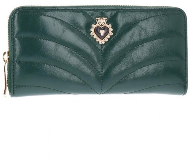 [안나 수이] 지갑 포와로 레이디스 그린
