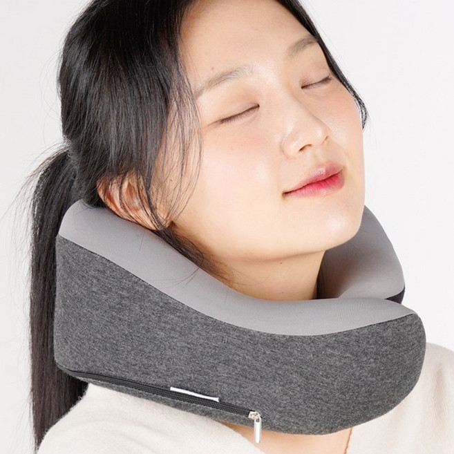 BILLILOW 담 걸릴 걱정없는 여행용 경추지지형 목베개