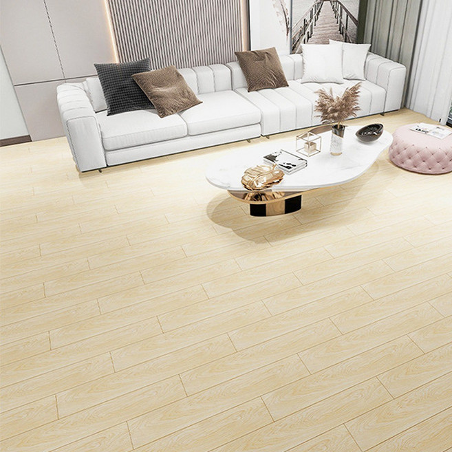 ELSECHO 15.2X91.4cm 접착식 직사각 장판 원목패턴 장판, 24개, CTDBA03