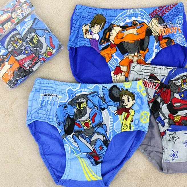 오키즈 또봇 팬티세트 [3매입 에볼루션]