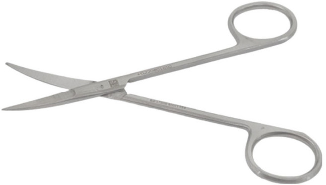 아이리스시저 안과 가위 일반형, 2개, 곡가위