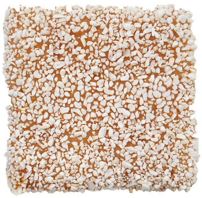 지리산 함양 전통 사각 통유과 찹쌀70% 콩30% 전통 재래식 수제 한과 간식, 20개, 40g