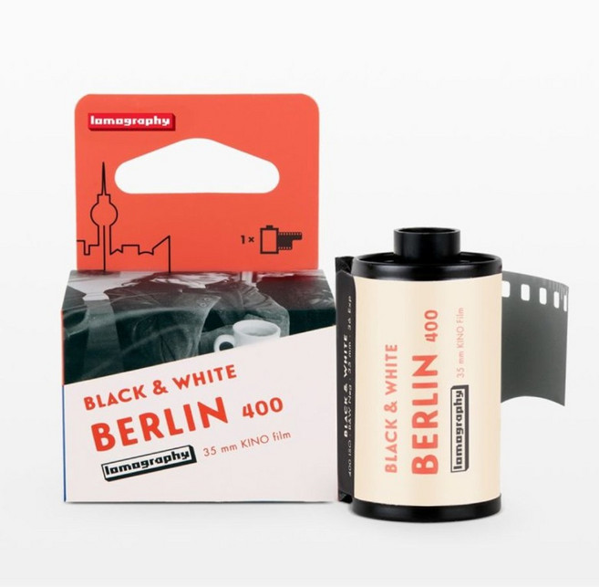 로모그래피 베를린 키노 B&W 35 ISO 400 흑백필름, f436bwcine, 1개