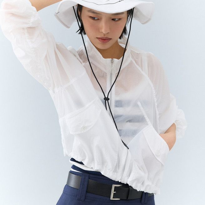 [스팍스]여성 벅스버니 시어 볼륨 바람막이 자켓 HP1LJP015