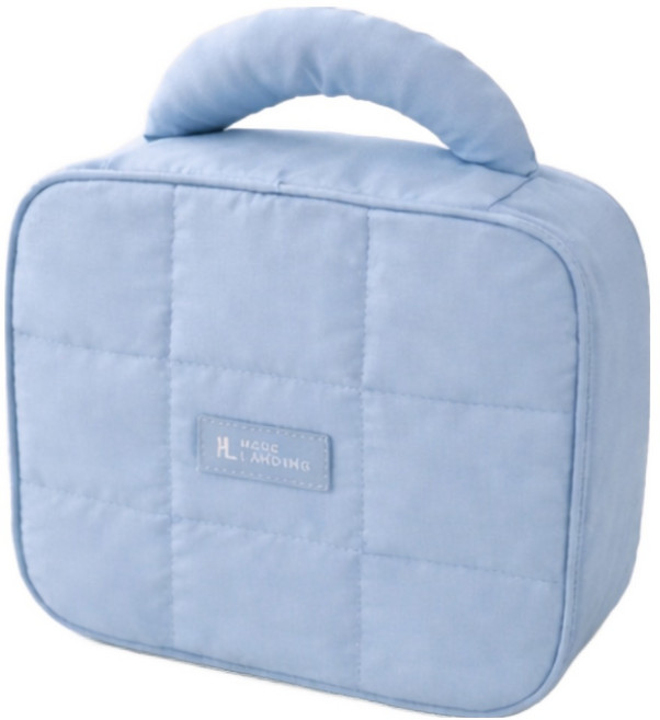 히어랜딩 메이크업 여행용 방수 대용량 손잡이 수납 화장품 파우치