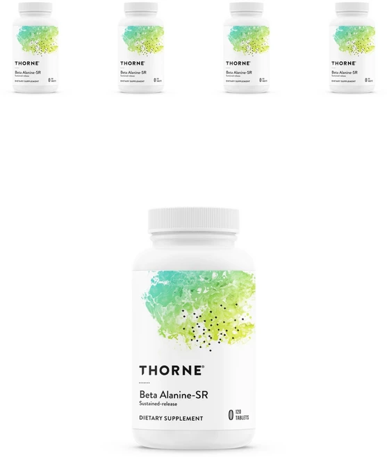 쏜리서치 베타 알라닌 SR 서스테인드 릴리즈 타블렛 글루텐 프리, 5개, 120정 - 쿠팡