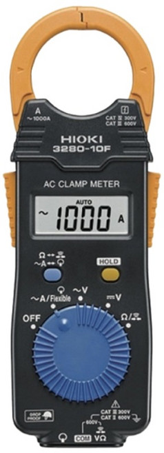 HIOKI 日本含稅公司貨 3280-10F 超薄鉤錶交流電錶 輕巧便攜 單手操作 精準測量 電路安全檢測