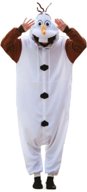 귀여운 캐릭터잠옷 올라프 코스프레 울라프잠옷 style