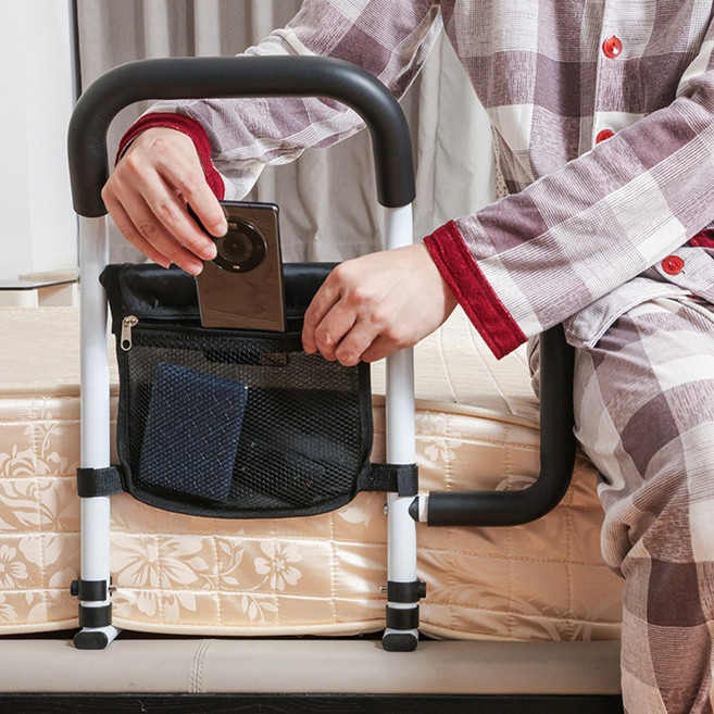 페어홈 무타공 노인용 침대 안전가드 낙상방지 안전바 고정끈 포함