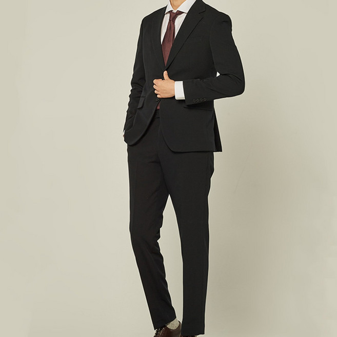 트래드클럽 남성용 베리 베이직 슬림 수트 세트