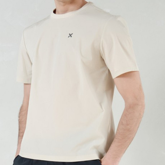 [EXR] 남성 슈퍼 드라이 쿨 우븐 라운드티셔츠 사용안함