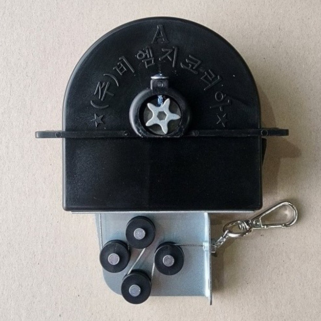 비엠지코리아 기름받이 낙하방지망 태엽뭉치 다이캐스팅 상부 닥트 자재 부속 후렉시블자바라 숯불구이 와이어, .다이캐스팅 신형 (A), 1개