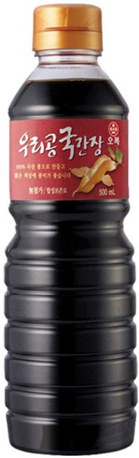 오복식품 우리콩 국간장, 1개, 500ml