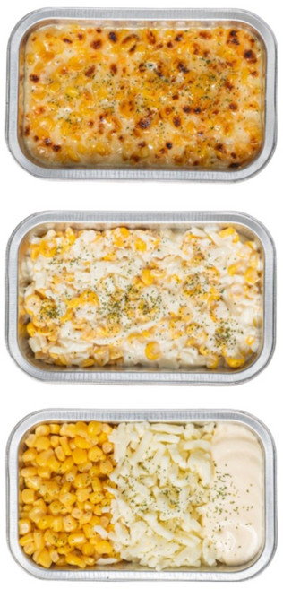 엄지레시피 옥수수 치즈듬뿍 콘치즈 / 전자렌지 직화 가능, 3개, 160g