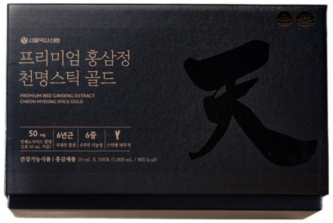 서울약사신협 프리미엄 홍삼정 천명스틱 골드 100p, 1L, 1개