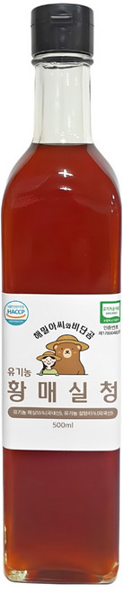 하동 프리미엄 황 매실액 매실청 매실원액 3년숙성 500ml 매실엑기스, 1개