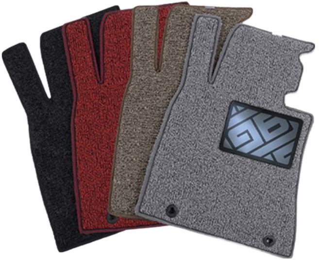 알브이모터스 실리콘발판 확장형 코일매트 디 올뉴 넥쏘 1열2열 세트 (2025.06~), 브라운-엣지형, 65_1 디 올뉴 넥쏘