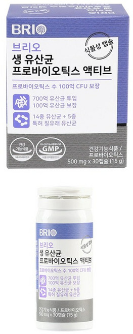 생 유산균 프로바이오틱스 / 700억 유산균 투입 / 여성 질 유래 유산균 캡슐 / 비피더스 락토바실러스 식물성 캡슐, 30정, 1개