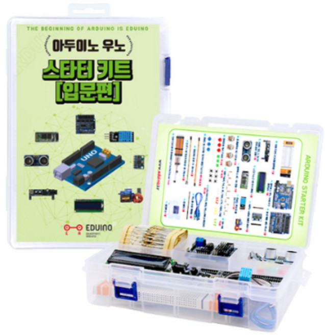 에듀이노 스타터 키트 입문편 아두이노 코딩교육 세트, 1세트