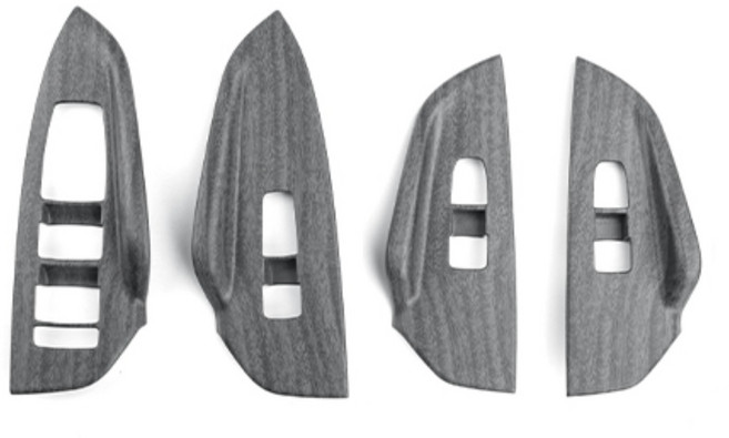 유투카 호환 K5 페이스리프트 윈도우 스위치 커버 4P, 호환 K5 DL3 페이스리프트, 무광우드