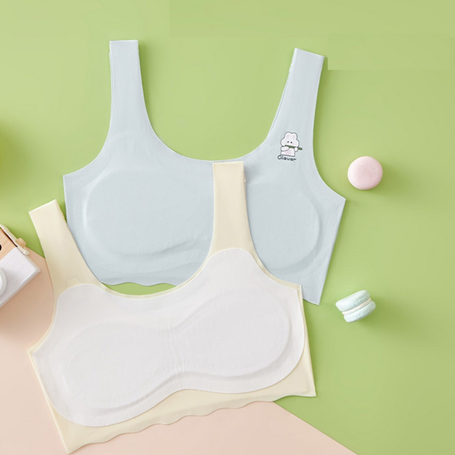 천사마음 주니어 초경량 무봉제 브라 1단계 2종 세트