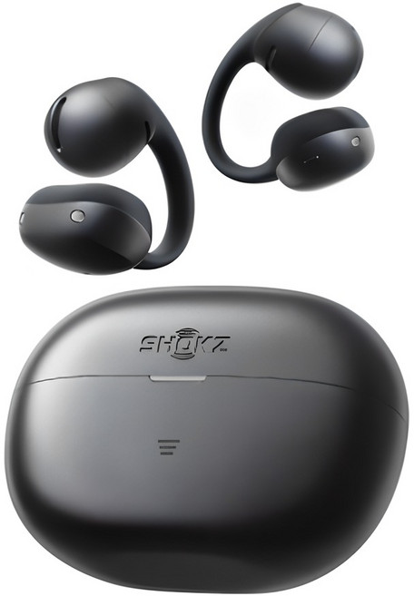 샥즈 신제품 오픈닷 에어 OpenDots Air E210 이어클립형 오픈형 블루투스 이어폰, 블랙-BK