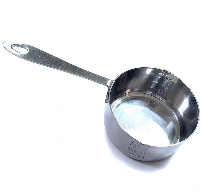 국산 스텐 계량컵 200ml 제빵 떡 계측 계량 제과 베이커리 다용도 계량도구 홈베이킹