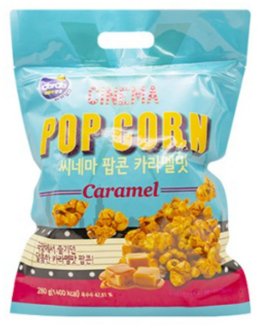 커널스 씨네마 팝콘 카라멜맛 (200gX8개) 1Box, 8개, 200g