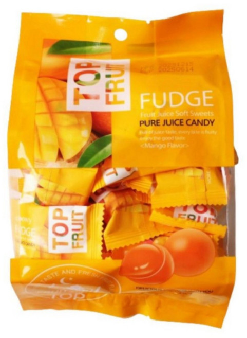 탑후르츠 퍼지망고향 젤리, 320g, 1개