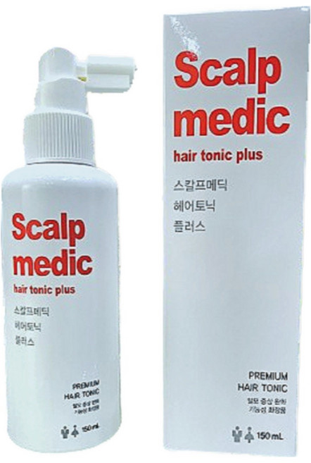 8위 - 스칼프메딕 플러스 헤어토닉 150ml 두피 쿨링 가려움 탈모증상 완화 기능성 화장품, 1개
